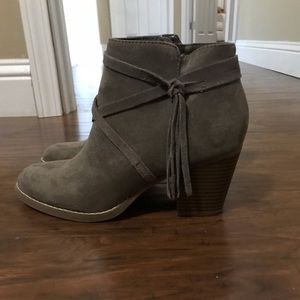 Express new w/o tags tassel booties